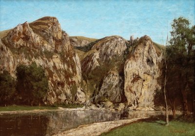 The Meuse at Freyr by Gustave Courbet
